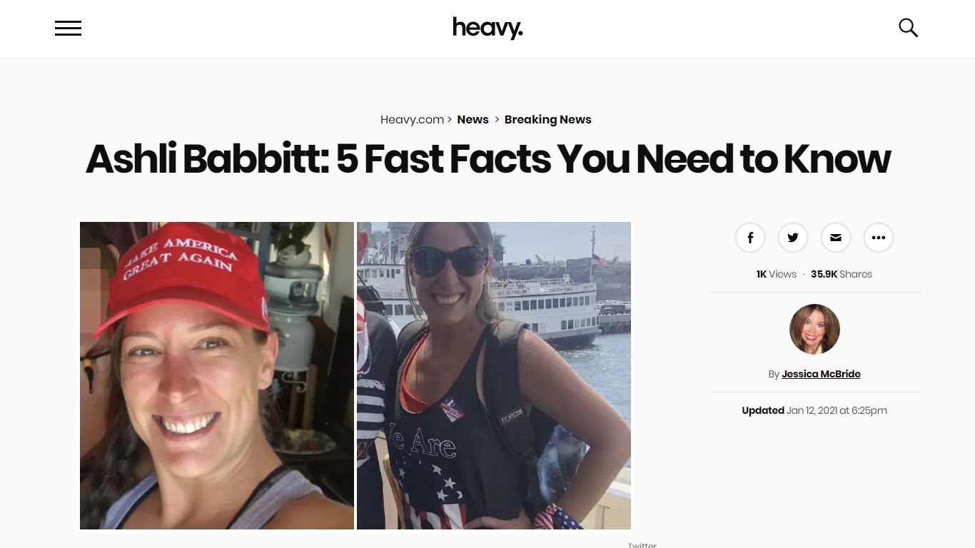 Ashli Babbitt: 5 Fast Facts You Need to Know | Heavy.com